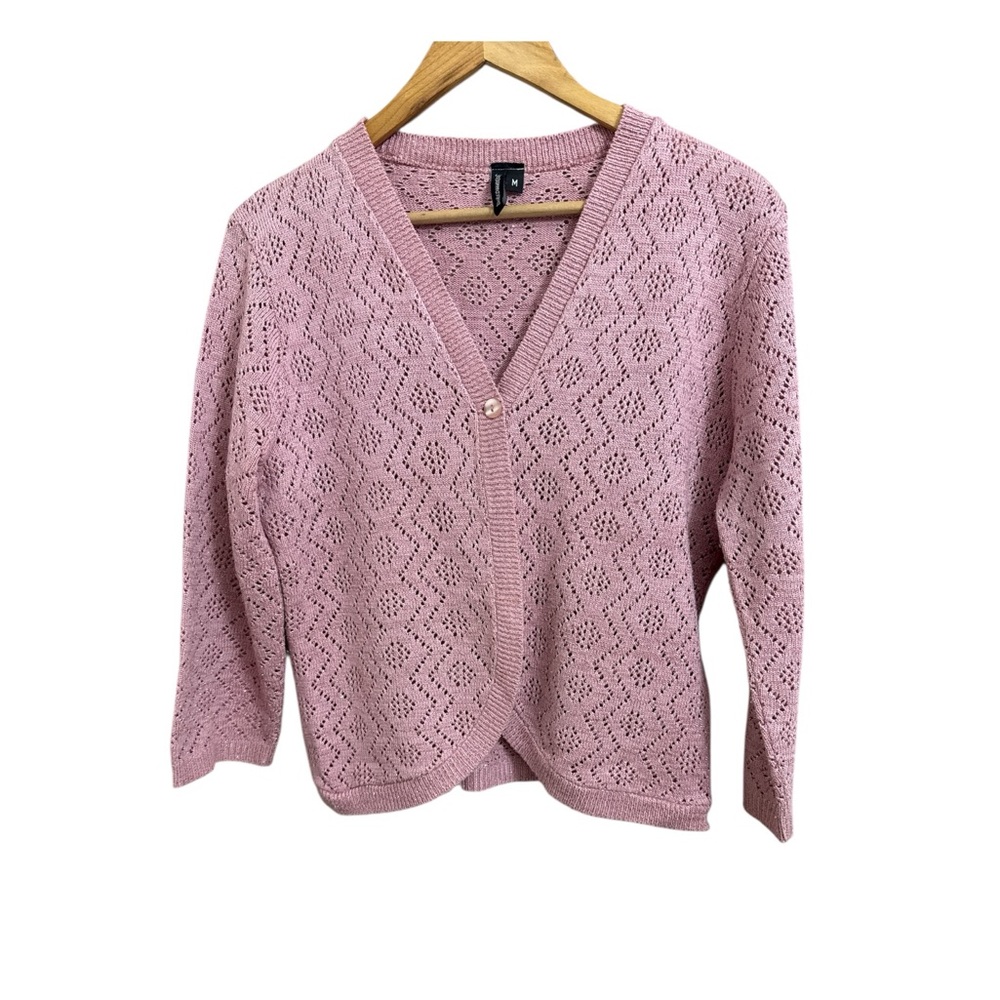 Jason Maxwell Pink Knit Women's Sweater